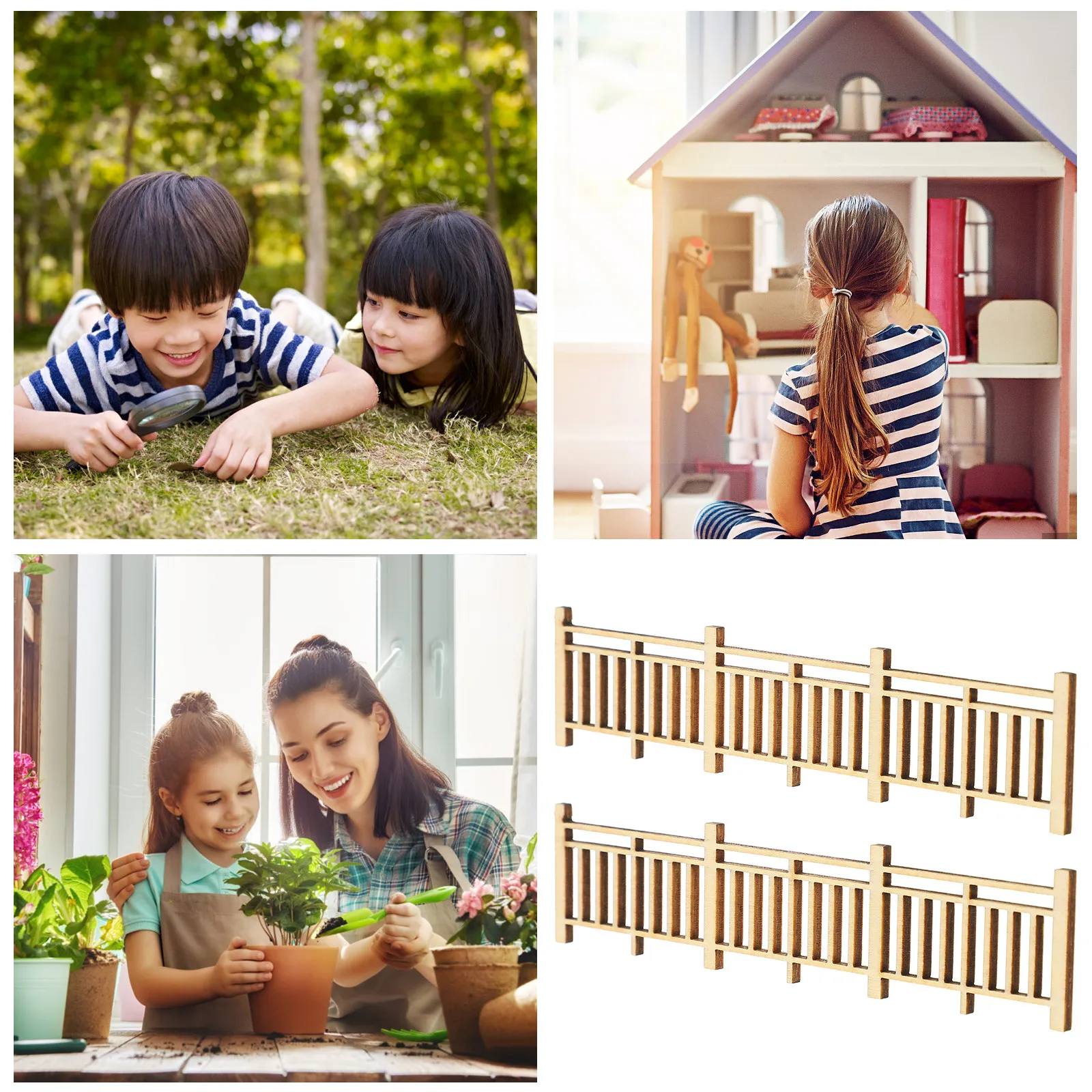 8Pcs Mini Wood Fence Retro Micro Landscape Decorative for DIY Mini Garden Potted Plant Flower Pot Decoration Miniature Fence
8Pcs Mini Wood Fence Retro Micro Landscape Decorative for DIY Mini Garden Potted Plant Flower Pot Decoration Miniature Fence