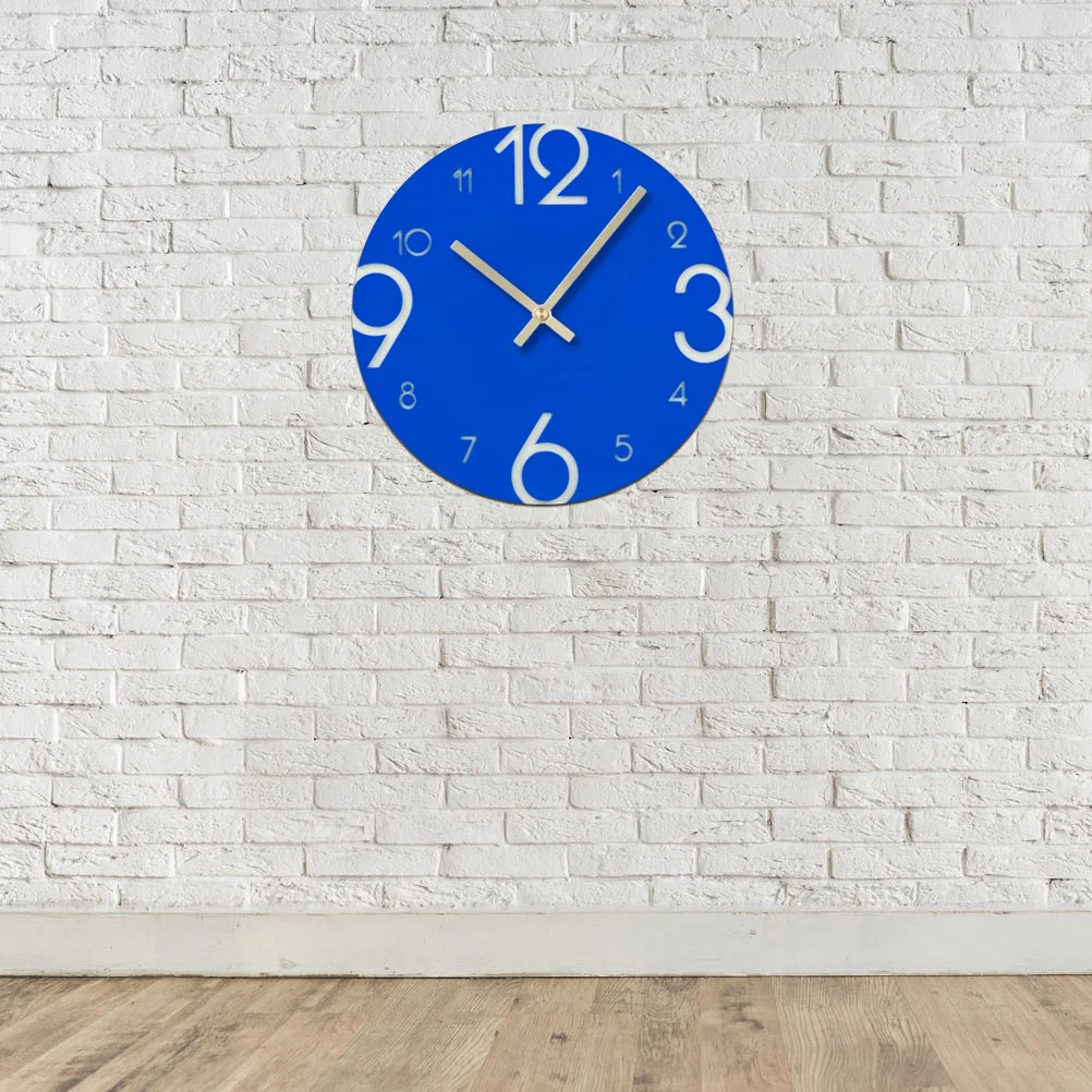 Acrylic Wall Clock Blue Round Silent Movement Arabic Numerals Decorative Lightweight Modern Simple Design for Home Office
Acrylic Wall Clock Blue Round Silent Movement Arabic Numerals Decorative Lightweight Modern Simple Design for Home Office