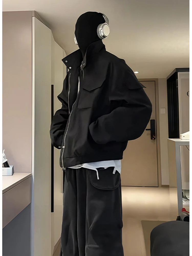 Мужская куртка Cleanfit Youthful Bla Dirtied Rider Jaet с воротником-стойкой, плотная и износостойкая, для весны и осени, в стиле американского пилота...
Мужская куртка Cleanfit Youthful Bla Dirtied Rider Jaet с воротником-стойкой, плотная и износостойкая, для весны и осени, в стиле американского пилота...