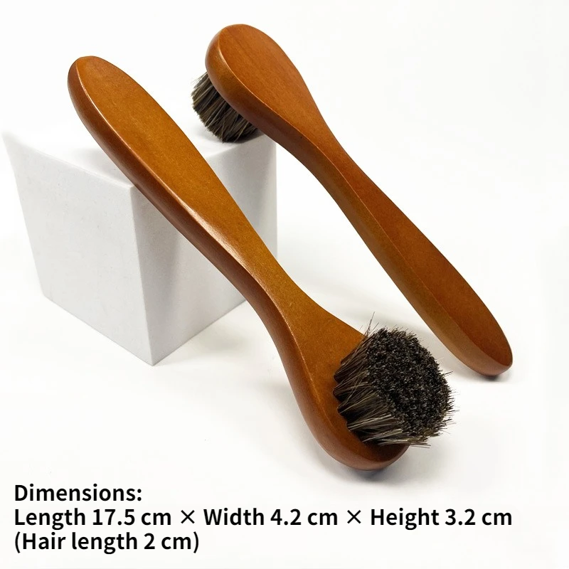 Soft Horse Hair Shoe Brush Long Handle Round Head Leather Cleaner Shoes Cleaning Brush Household
Soft Horse Hair Shoe Brush Long Handle Round Head Leather Cleaner Shoes Cleaning Brush Household