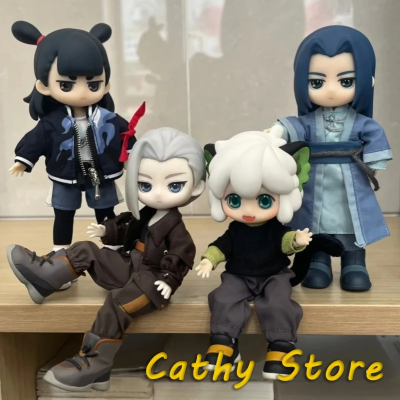 Новая подлинная слепая коробка Legend Of Hei 12 Bjd Mystery Box Luo Xiaohei кукла Kawaii аниме фигурка настольный декор коллекционные игрушки подарки
Новая подлинная слепая коробка Legend Of Hei 12 Bjd Mystery Box Luo Xiaohei кукла Kawaii аниме фигурка настольный декор коллекционные игрушки подарки