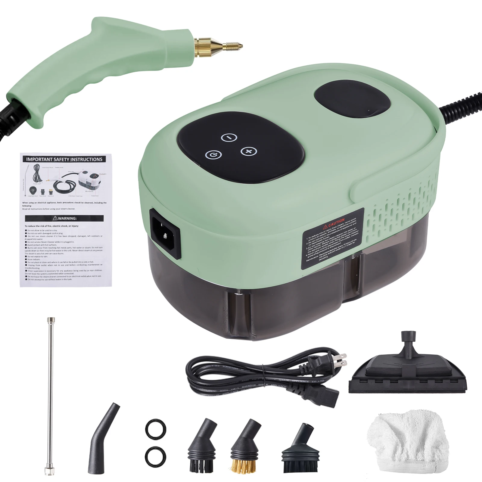 Steam Cleaner for Cars Handheld Steam Cleaner 15s Heat-up Multi-Purpose Tile and Grout Steam Cleaner for Home Furniture Kitchen
Steam Cleaner for Cars Handheld Steam Cleaner 15s Heat-up Multi-Purpose Tile and Grout Steam Cleaner for Home Furniture Kitchen