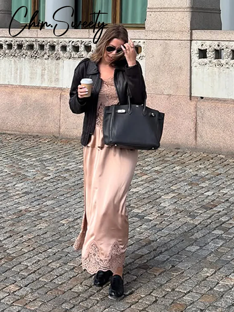 Sexy Lace Long Skirt Women Solid Patchwork High Waist A-line Party Skirts Female Fashion Spring Summer Evening Robe New
Sexy Lace Long Skirt Women Solid Patchwork High Waist A-line Party Skirts Female Fashion Spring Summer Evening Robe New