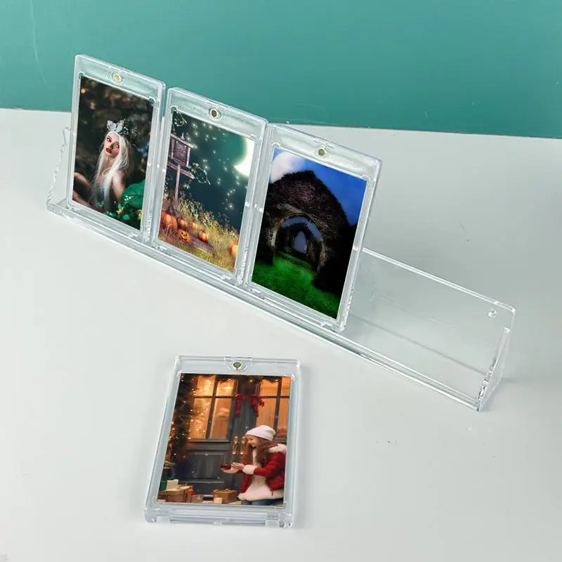 Baseball Card Organizer 2x Acrylic Playing Card Holder Sports And Trading Collector Display Tray Card Game Storage For Sports 
Baseball Card Organizer 2x Acrylic Playing Card Holder Sports And Trading Collector Display Tray Card Game Storage For Sports