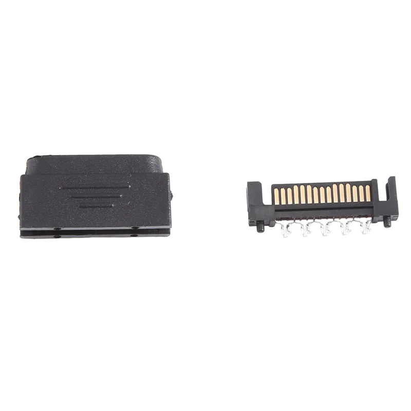 DIGIT-100Pair L29-Sata Plug 5 отверстий SATA Мужской разъем SATA Последовательный порт 15P Разъем питания Корпус и корпус
DIGIT-100Pair L29-Sata Plug 5 отверстий SATA Мужской разъем SATA Последовательный порт 15P Разъем питания Корпус и корпус