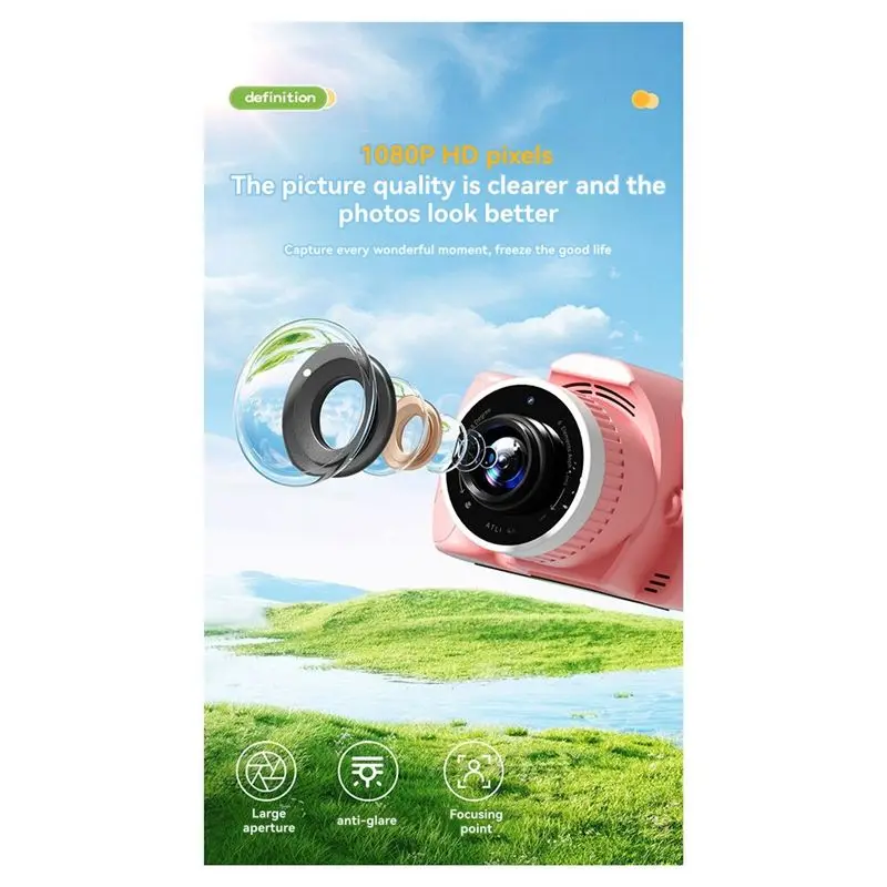 ^(Trendy) Blue Kids Camera With Projector: Big Screen Video Recording 1080P, Includes Tripod And 64GB SD - Perfect Gift
^(Trendy) Blue Kids Camera With Projector: Big Screen Video Recording 1080P, Includes Tripod And 64GB SD - Perfect Gift