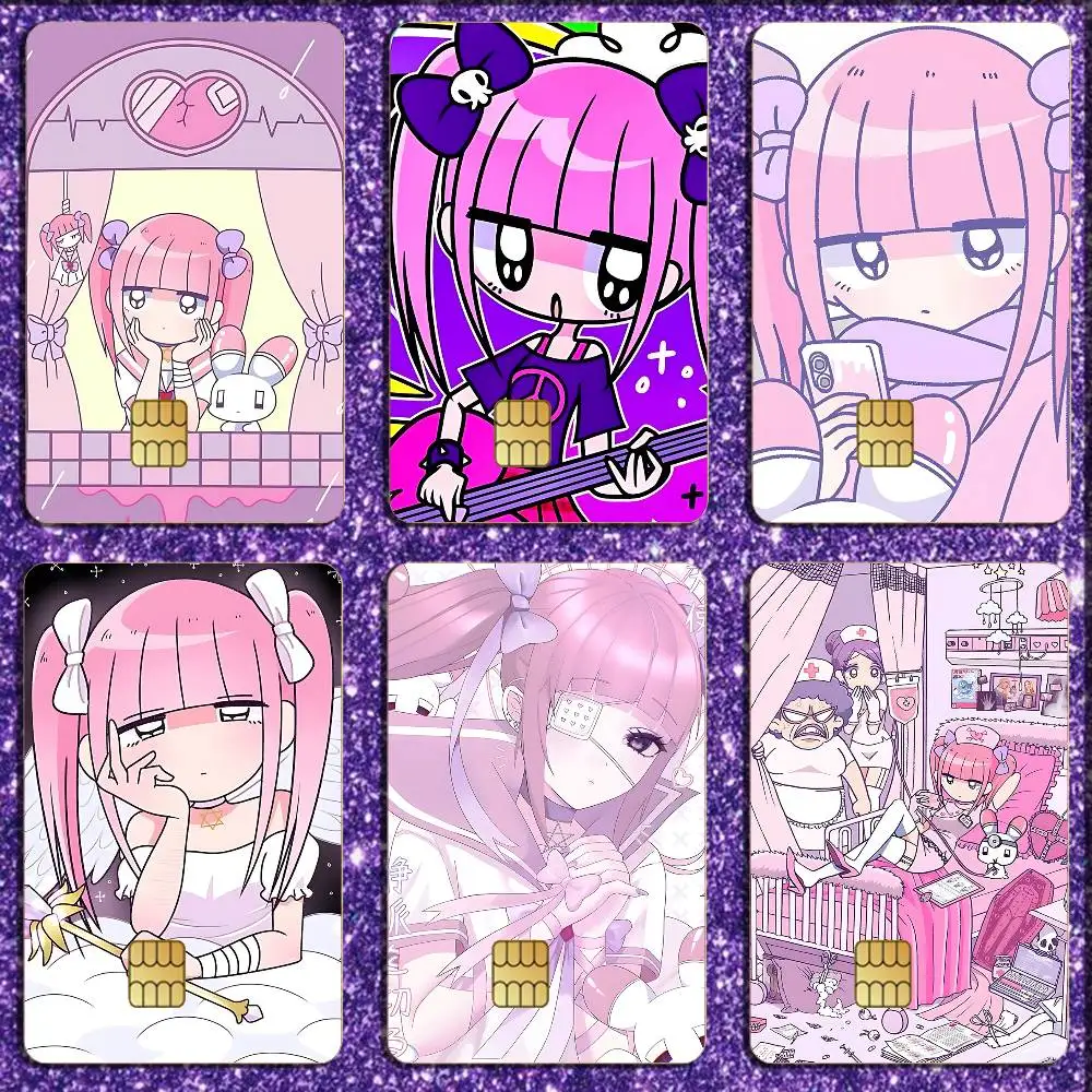 Menhera Chan Girl Credit Card HD Stickers Game Card Decal Card Matte Film Skin Small Chip Waterproof Sticker
Menhera Chan Girl Credit Card HD Stickers Game Card Decal Card Matte Film Skin Small Chip Waterproof Sticker
