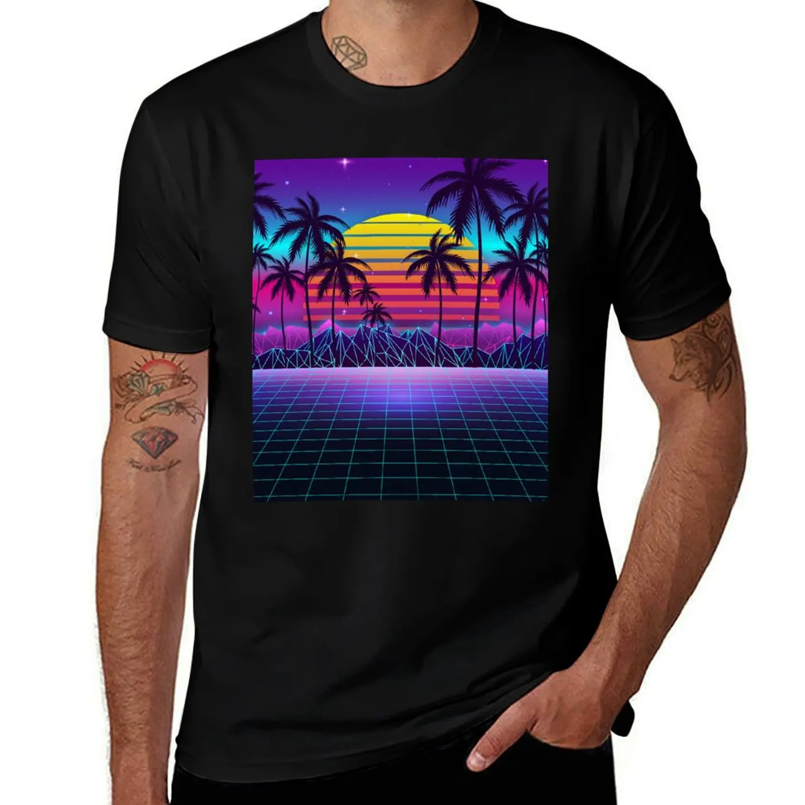 Radiant Sunset Synthwave T-Shirt plus size clothes quick drying oversizeds blacks oversized t shirts for men
Radiant Sunset Synthwave T-Shirt plus size clothes quick drying oversizeds blacks oversized t shirts for men
