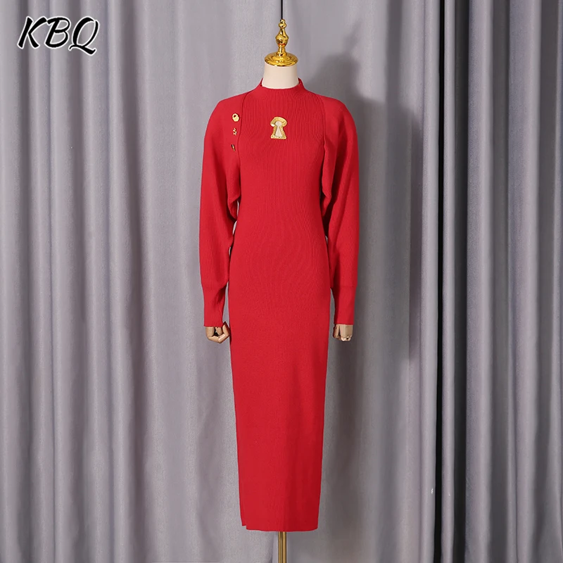 KBQ Утягивающие вязаные комплекты из двух предметов для женщин, длинные платья без рукавов с воротником-стойкой, кардиган, пальто с длинными рукавами, элегантный комплект, женский новый
KBQ Утягивающие вязаные комплекты из двух предметов для женщин, длинные платья без рукавов с воротником-стойкой, кардиган, пальто с длинными рукавами, элегантный комплект, женский новый