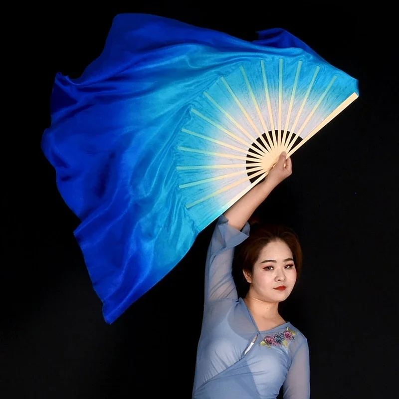 Professional Real Silk Fan Veil Pair(1L+1R) Chinese Silk Fan Belly Dancing Props White Royal Blue Gradient Sequin Folding Fan
Professional Real Silk Fan Veil Pair(1L+1R) Chinese Silk Fan Belly Dancing Props White Royal Blue Gradient Sequin Folding Fan