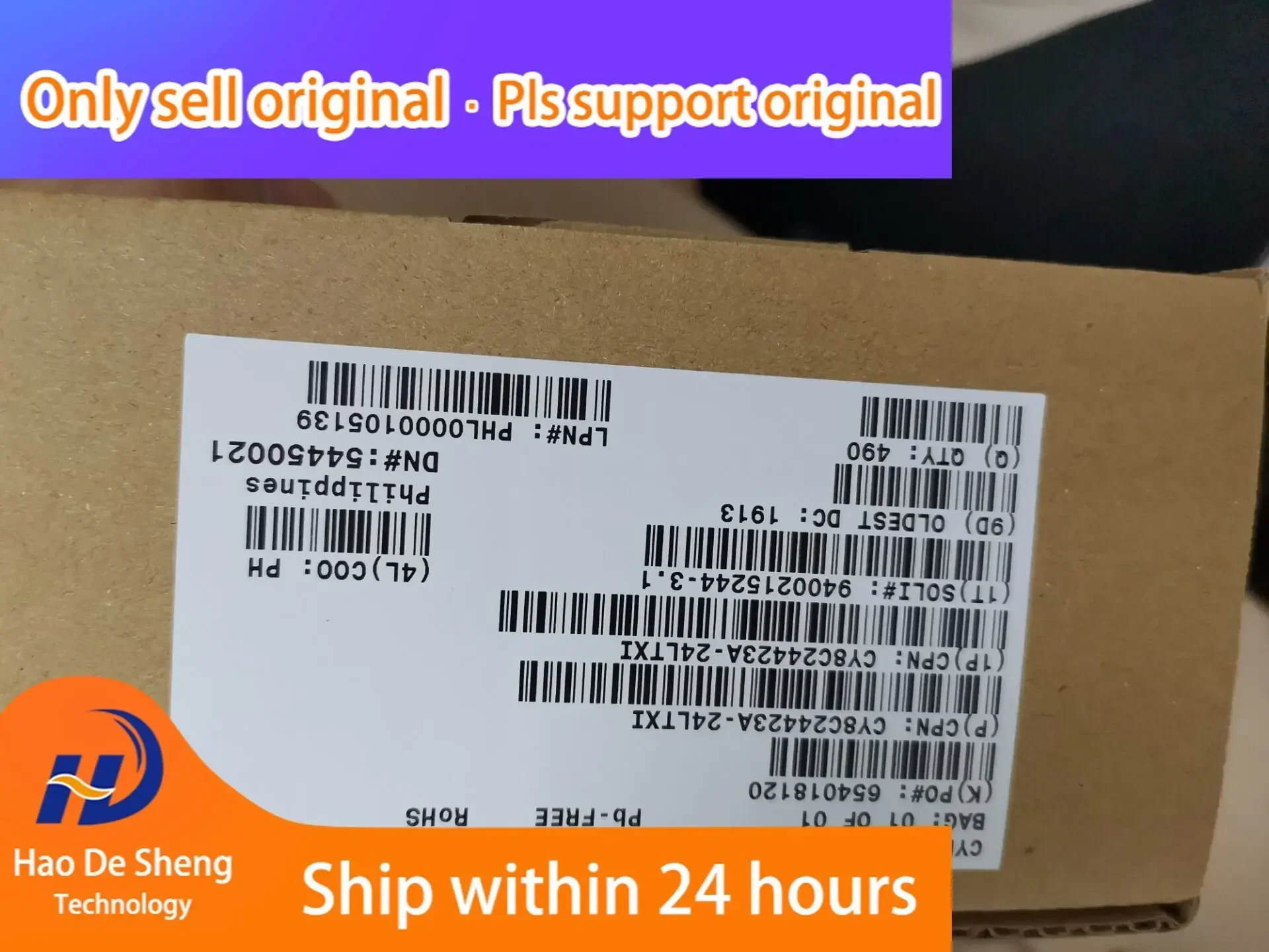 10 шт./лот CY8C24423A-24LTXI IC QFN32, новый оригинальный, в наличии, для повербанков
10 шт./лот CY8C24423A-24LTXI IC QFN32, новый оригинальный, в наличии, для повербанков