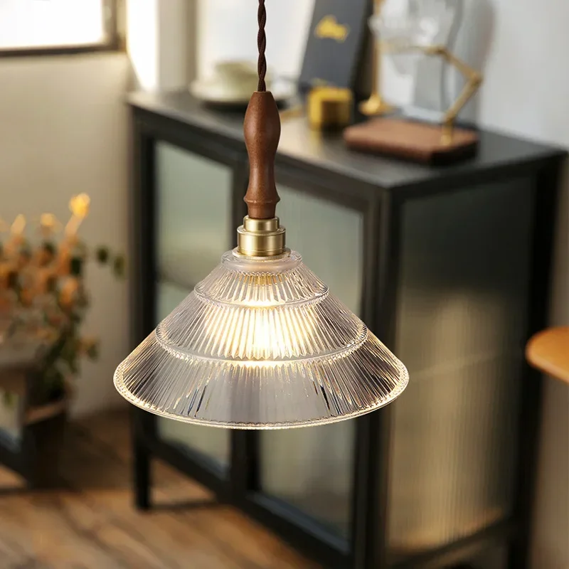 Glass Pendant Lights for Dining Room Kitchen Island Chandelier Modern Copper/Wood Art Suspension Hanging Lamp E27 Fixture Luster
Glass Pendant Lights for Dining Room Kitchen Island Chandelier Modern Copper/Wood Art Suspension Hanging Lamp E27 Fixture Luster