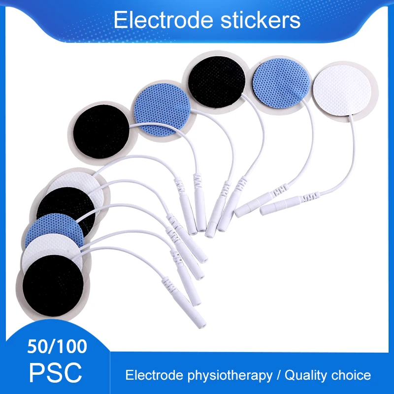 50/100pcs 32mm Silicone Gel Electrode Pads Tens Electrodes Digital Therapy Machine Slim Body Massager Patch 2mm Plug
50/100pcs 32mm Silicone Gel Electrode Pads Tens Electrodes Digital Therapy Machine Slim Body Massager Patch 2mm Plug