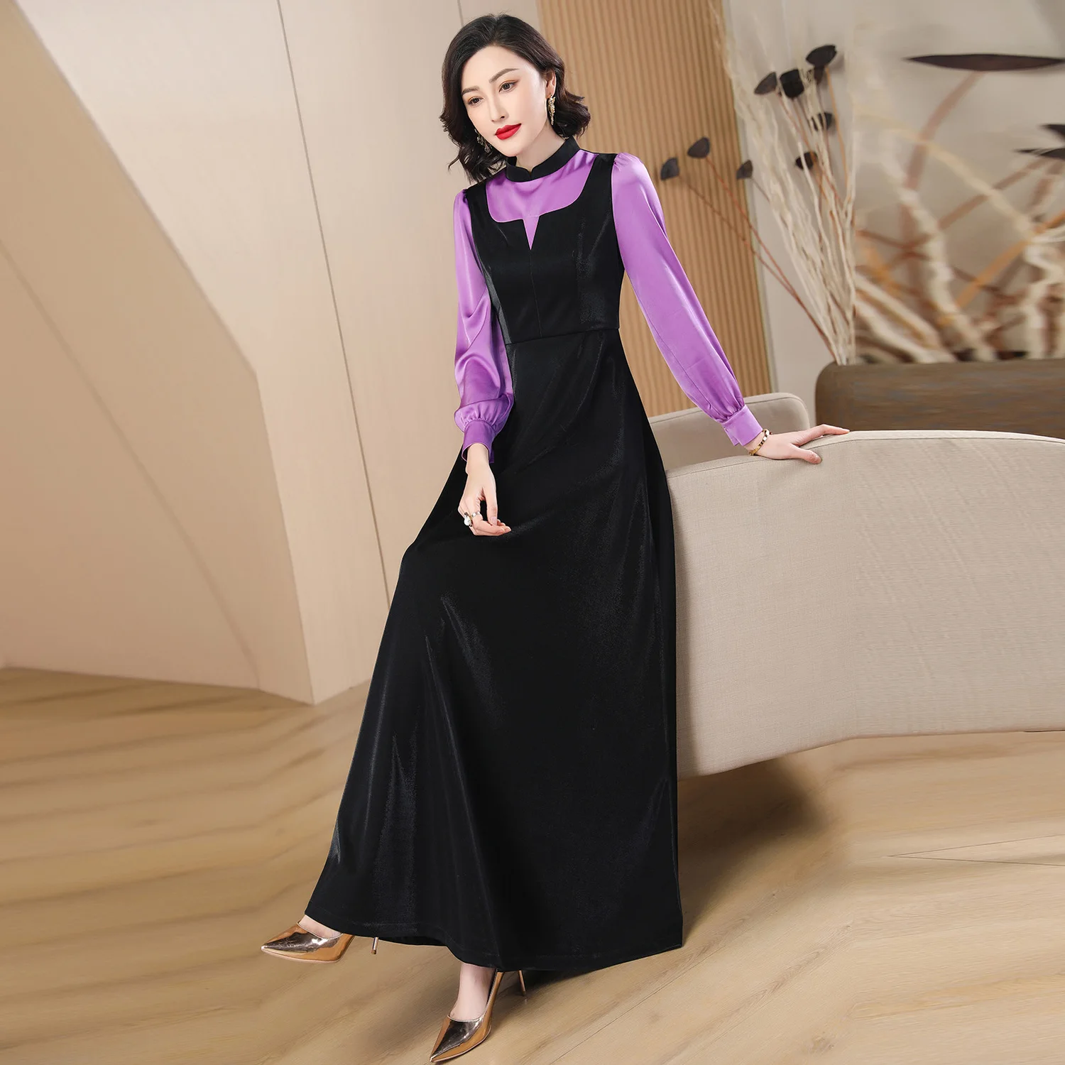 Autumn Elegant Fashion Fake Two Piece Button Dress Women Long Sleeve Patchwork Midi Dresses Ladies Slim Casual Vestido Robe V228
Autumn Elegant Fashion Fake Two Piece Button Dress Women Long Sleeve Patchwork Midi Dresses Ladies Slim Casual Vestido Robe V228