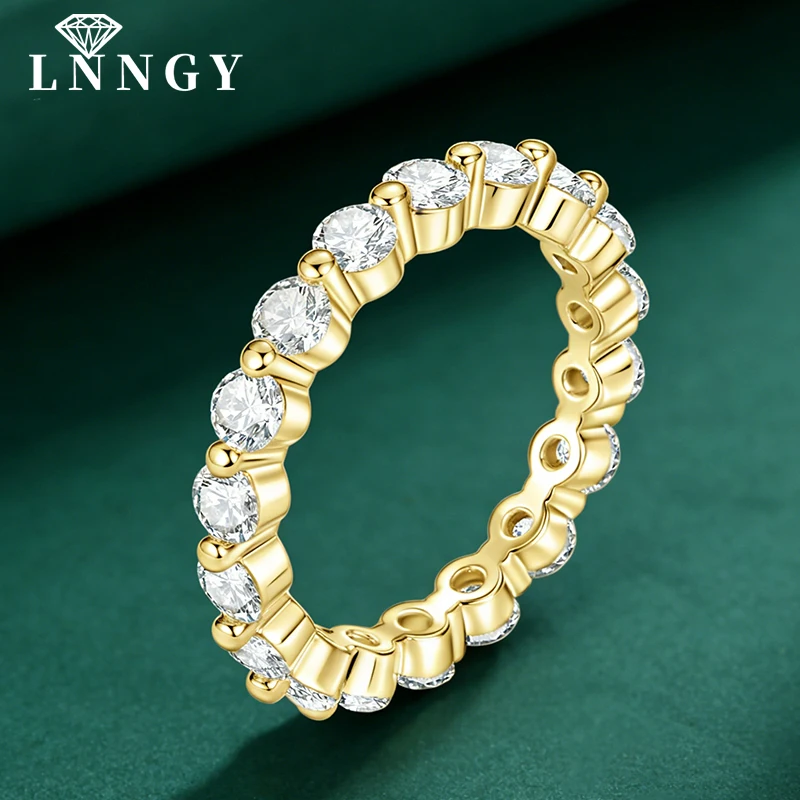 Модное обручальное кольцо Lnngy с выращенными в лаборатории бриллиантами для женщин, сертифицированное VVS1, 3 мм, кольцо-ободок с муассанитом, ювелирное украшение, подарок
Модное обручальное кольцо Lnngy с выращенными в лаборатории бриллиантами для женщин, сертифицированное VVS1, 3 мм, кольцо-ободок с муассанитом, ювелирное украшение, подарок