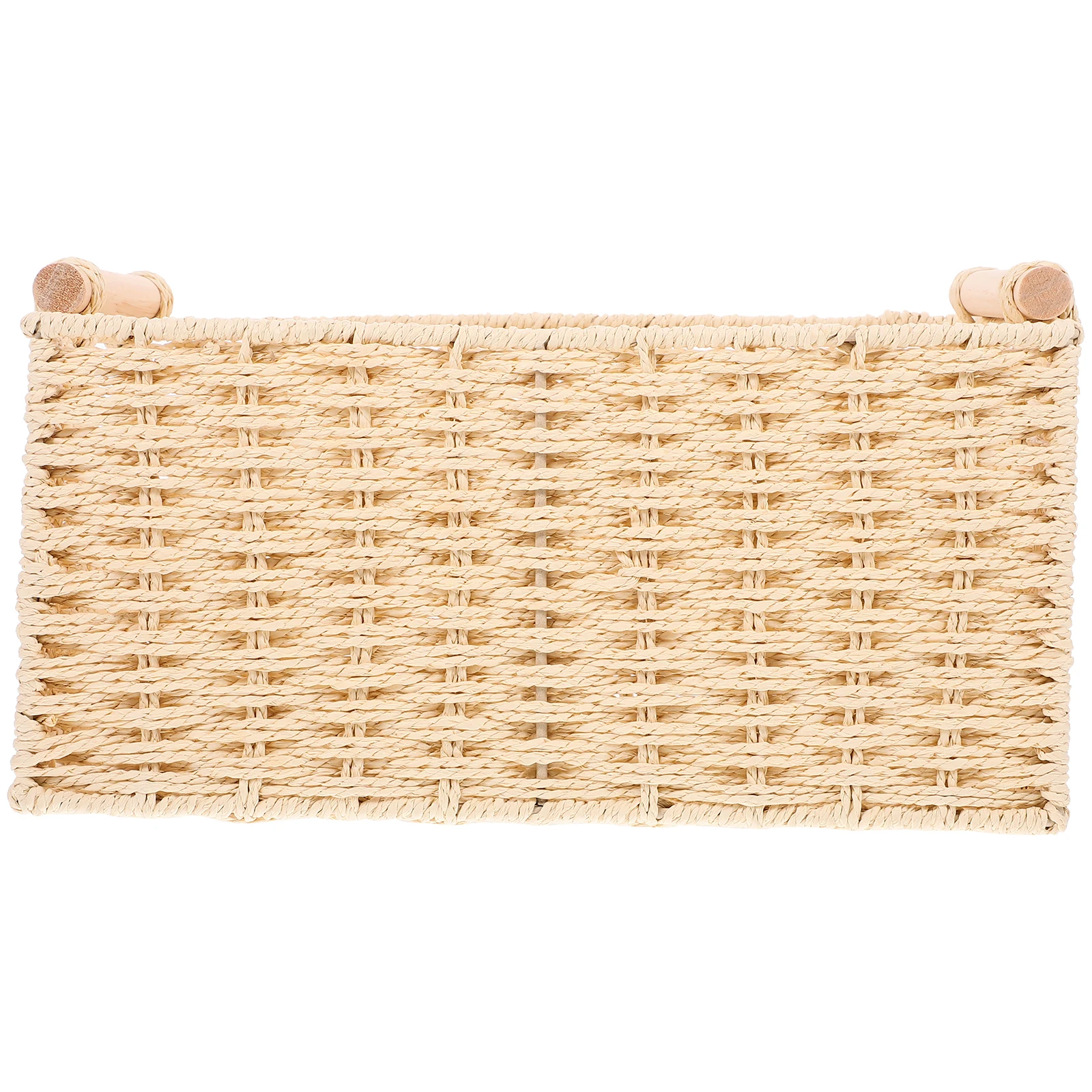 Woven Storage Basket 31x23x15cm Wooden H ganizer Home Decor Storage Bins for Clothes Toys Desktop Container
Woven Storage Basket 31x23x15cm Wooden H ganizer Home Decor Storage Bins for Clothes Toys Desktop Container