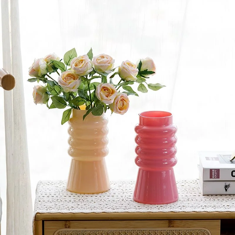 Creativity Glass Vase for Hotel Decoration, Art Vase, Wine Cabinet, Simple and Modern, Living Room and Bedroom Floral organ, 1Pc
Creativity Glass Vase for Hotel Decoration, Art Vase, Wine Cabinet, Simple and Modern, Living Room and Bedroom Floral organ, 1Pc