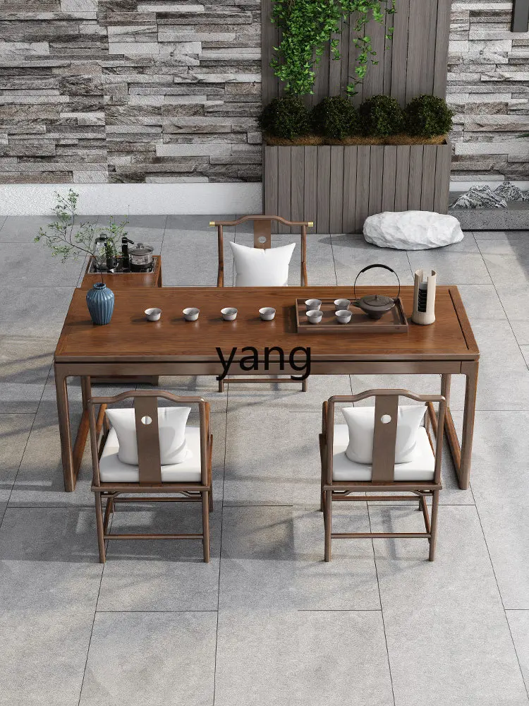 LMM new Chinese balcony tea table and chair combination solid wood tea table modern simple small apartment
LMM new Chinese balcony tea table and chair combination solid wood tea table modern simple small apartment