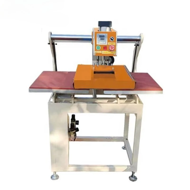 Pneumatic drive double station 40 * 50 cm textile fabric clothing printing hot press
Pneumatic drive double station 40 * 50 cm textile fabric clothing printing hot press