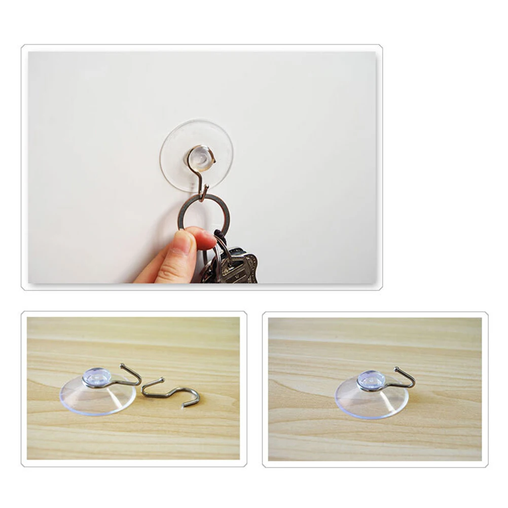 25 Pcs Cup Hooks Heavy Duty Removable Shower Glass Hanger Multi Purpose Wall Suction Cup Hooks Mount Smooth Surface
25 Pcs Cup Hooks Heavy Duty Removable Shower Glass Hanger Multi Purpose Wall Suction Cup Hooks Mount Smooth Surface