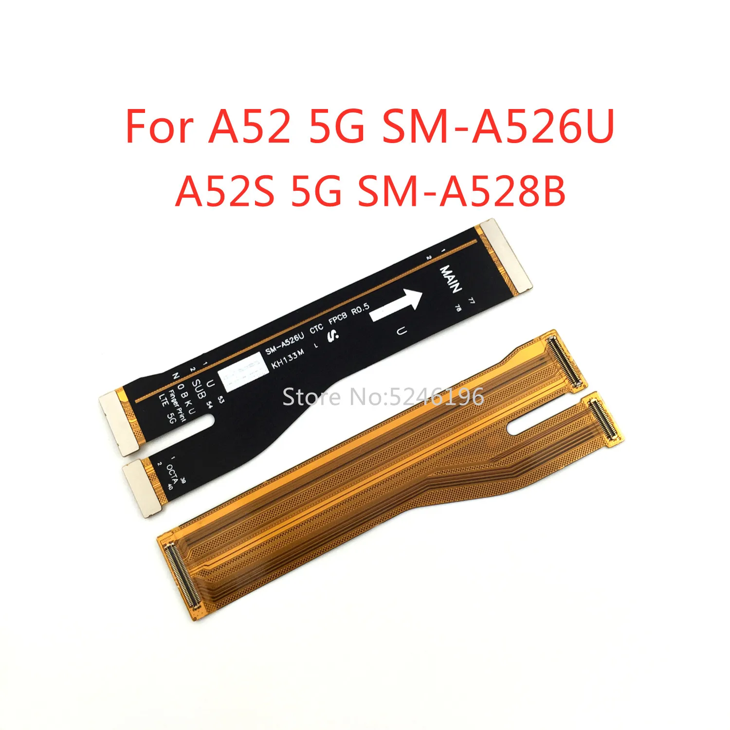 1pcs Main board Charging Connect Mainboard Flex Cable For Samsung Galaxy A52 5G SM-A526U A52S 5G SM-A528B Replace Part
1pcs Main board Charging Connect Mainboard Flex Cable For Samsung Galaxy A52 5G SM-A526U A52S 5G SM-A528B Replace Part