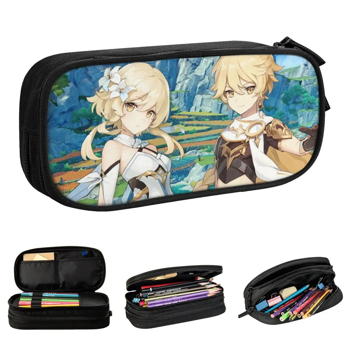 Yoimiya Sayu Pencil Cases Genshin Impact Acg Anime Pencil Box Pen Box for Student Pencil Bags School Supplies Zipper Stationery
Yoimiya Sayu Pencil Cases Genshin Impact Acg Anime Pencil Box Pen Box for Student Pencil Bags School Supplies Zipper Stationery