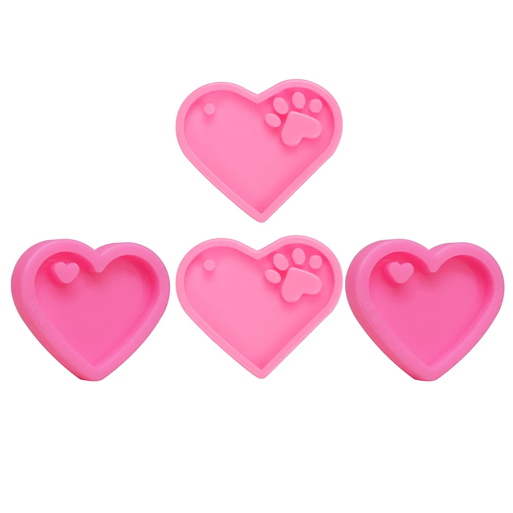 4pcs Paw Silicone Mold for Resin Jewelry Keychain Charm Crafts Easy Demould Smooth Jewelry Casting Mold Surface Gifts
4pcs Paw Silicone Mold for Resin Jewelry Keychain Charm Crafts Easy Demould Smooth Jewelry Casting Mold Surface Gifts