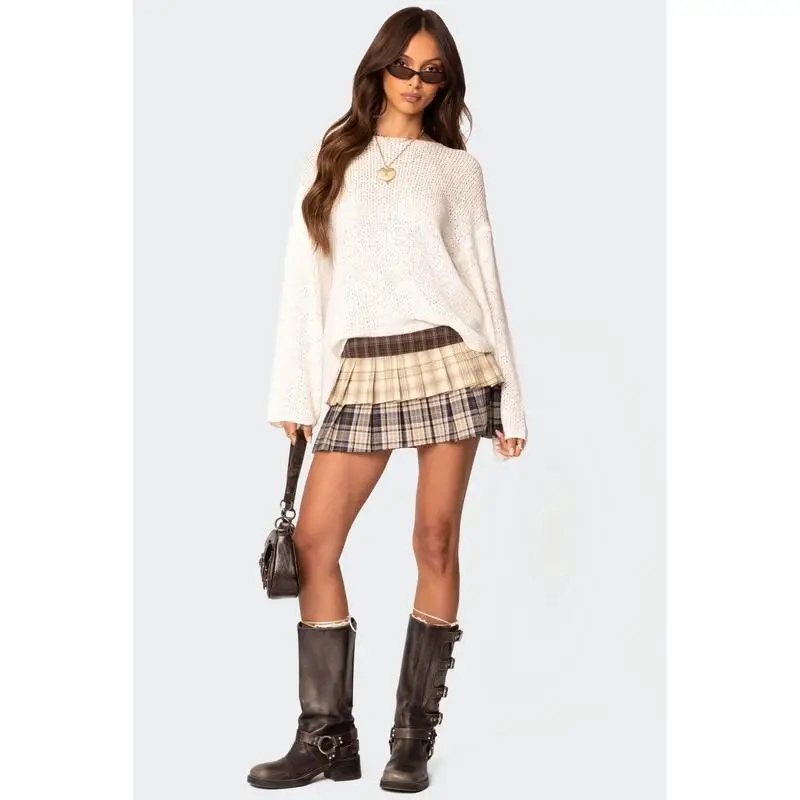 Casual Long Sleeve round Neck Sweater Women's Fashion Set Spring Season Four Seasons No Brand Registered Trademark
Casual Long Sleeve round Neck Sweater Women's Fashion Set Spring Season Four Seasons No Brand Registered Trademark