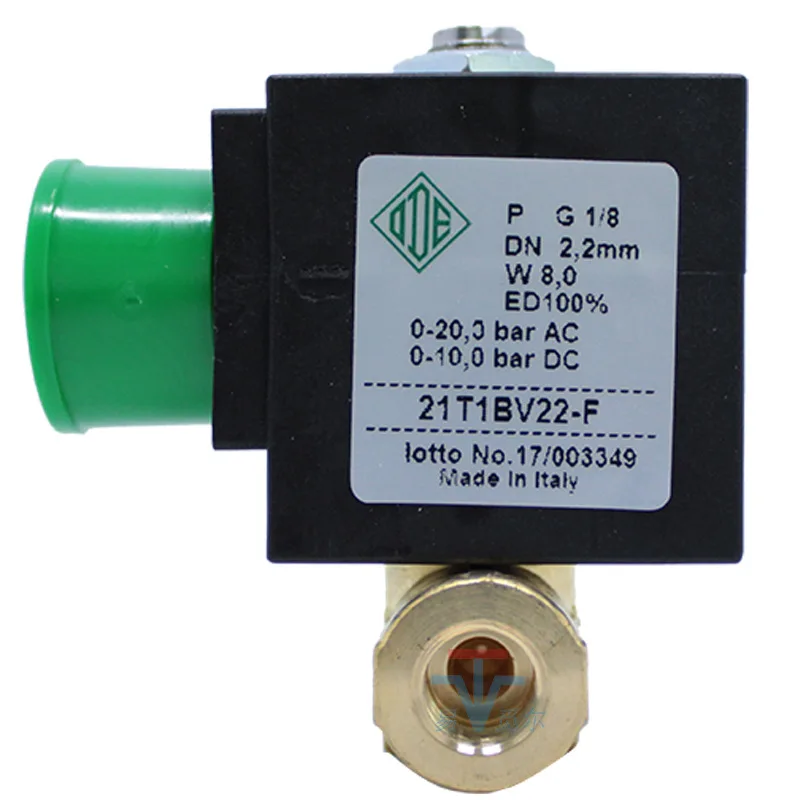 Электромагнитный клапан ODE 21t1bv22-f 1/8 110 В 24 В миниатюрный двухходовой электромагнитный переключатель водяной клапан
Электромагнитный клапан ODE 21t1bv22-f 1/8 110 В 24 В миниатюрный двухходовой электромагнитный переключатель водяной клапан