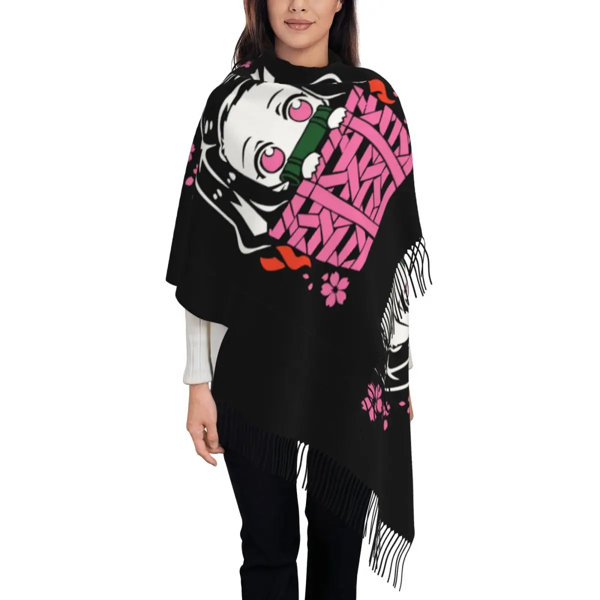Custom Print Demon Slayer Nezuko Kamado Scarf Women Men Winter Fall Warm Scarves Kimetsu No Yaiba Shawl Wrap
Custom Print Demon Slayer Nezuko Kamado Scarf Women Men Winter Fall Warm Scarves Kimetsu No Yaiba Shawl Wrap