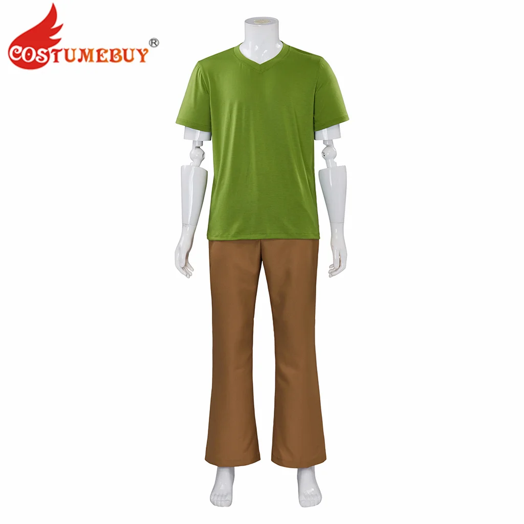 Adult Men Shaggy Cosplay Costume Green V-Neck Short-Sleeve Shirt and Brown Pants Suit Halloween Outfit
Adult Men Shaggy Cosplay Costume Green V-Neck Short-Sleeve Shirt and Brown Pants Suit Halloween Outfit
