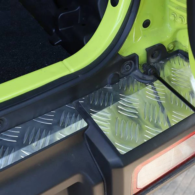 Защитная панель заднего бампера из алюминиевого сплава для Suzuki Jimny 2019-2022 +
Защитная панель заднего бампера из алюминиевого сплава для Suzuki Jimny 2019-2022 +