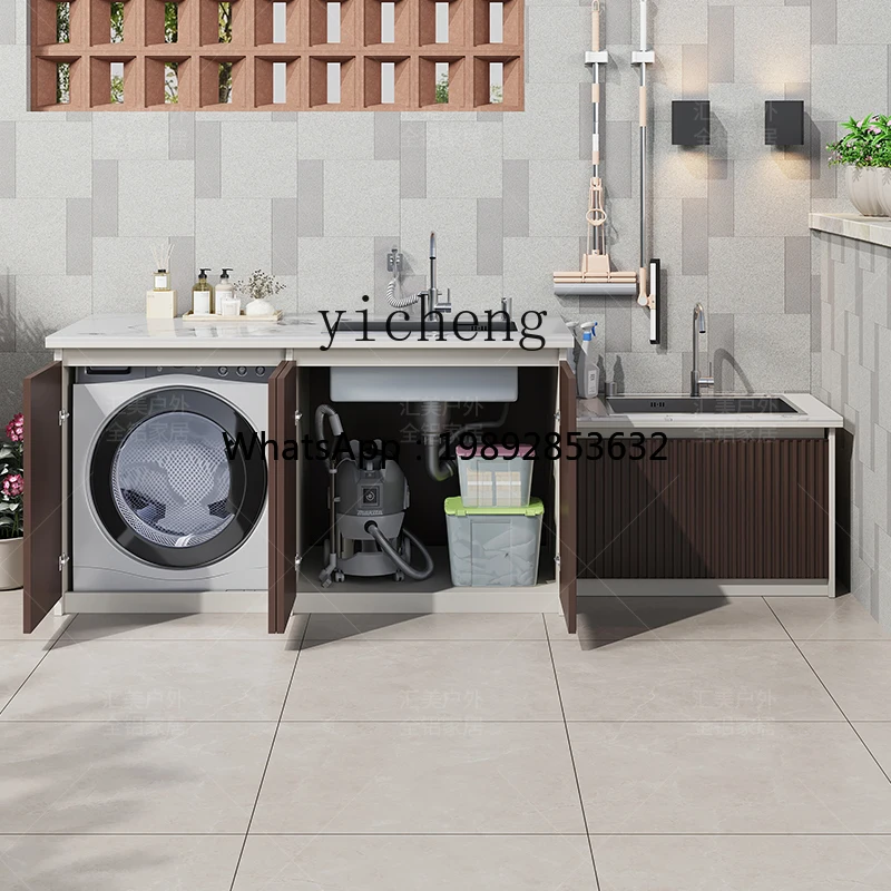 AA Stone balcony, outdoor washbasin, storage cabinet, courtyard, all aluminum sink, washing machine, dryer with mop sink
AA Stone balcony, outdoor washbasin, storage cabinet, courtyard, all aluminum sink, washing machine, dryer with mop sink