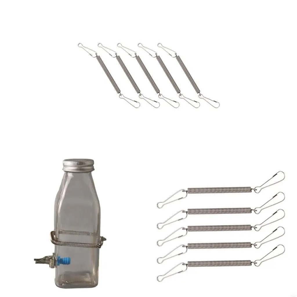 G92C Metal Spring with 2 Clips Durable Stainless Steel Small Animal Cage Accessories
G92C Metal Spring with 2 Clips Durable Stainless Steel Small Animal Cage Accessories