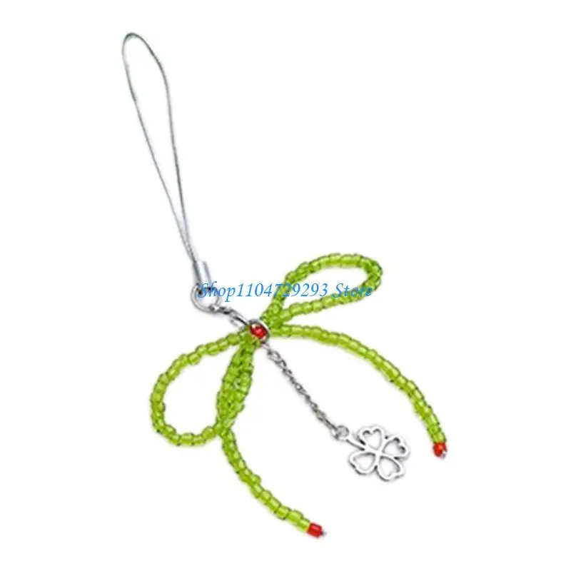 Y2GD Unique Glass Bead Keychain Pendant Delicate Bowknot Phone Chains Decoration
Y2GD Unique Glass Bead Keychain Pendant Delicate Bowknot Phone Chains Decoration