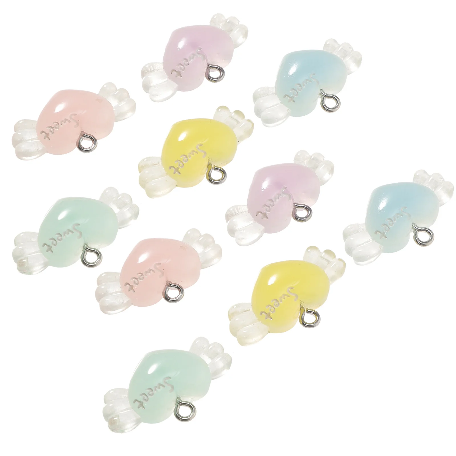 18Pcs Creative Heart Wing Resin Charms Bulk for DIY Jewelry Making Bracelets Necklaces Earrings Smooth Edge Charm
18Pcs Creative Heart Wing Resin Charms Bulk for DIY Jewelry Making Bracelets Necklaces Earrings Smooth Edge Charm