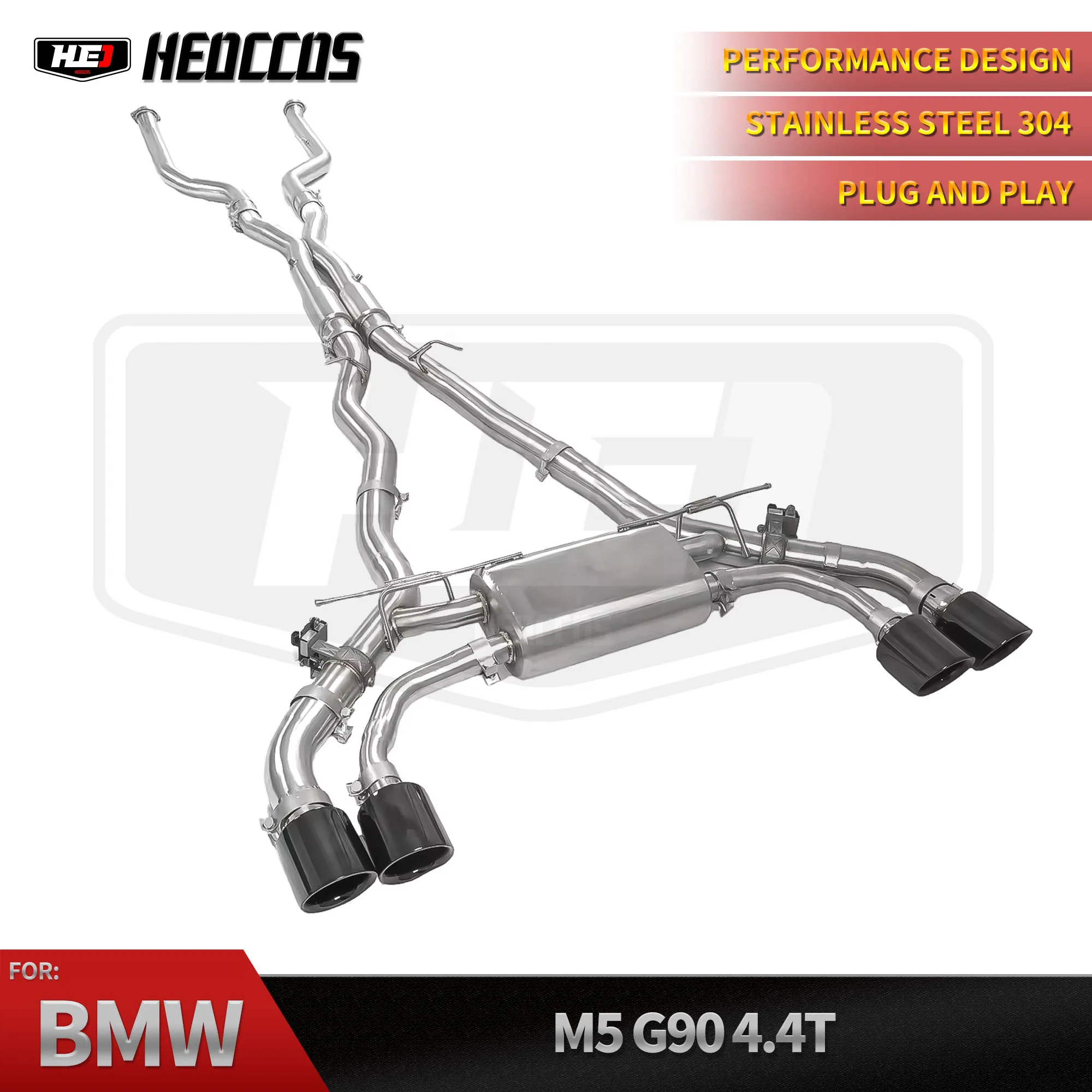 HEO For BMW M5 G90 4.4T Stainless Steel Exhaust Rear Section Wire Drawing Process Catback Tail Pipe
HEO For BMW M5 G90 4.4T Stainless Steel Exhaust Rear Section Wire Drawing Process Catback Tail Pipe