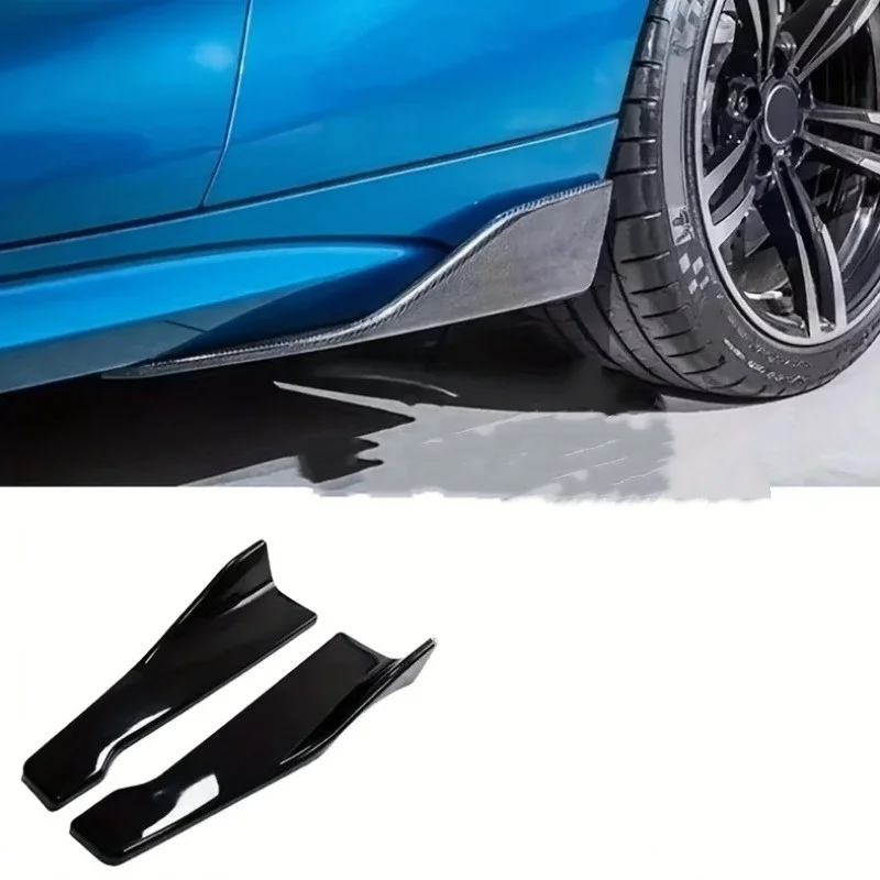 1 Set of Glossy Black Car Rear Corner Protection Panels, Rear Spoiler, Rear Decoration, Small Surround, Side Skirts, Body Anti-Collision Protection for Sedans and Station Wagons, Scratch-Resistant Glossy Finish
1 Set of Glossy Black Car Rear Corner Protection Panels, Rear Spoiler, Rear Decoration, Small Surround, Side Skirts, Body Anti-Collision Protection for Sedans and Station Wagons, Scratch-Resistant Glossy Finish