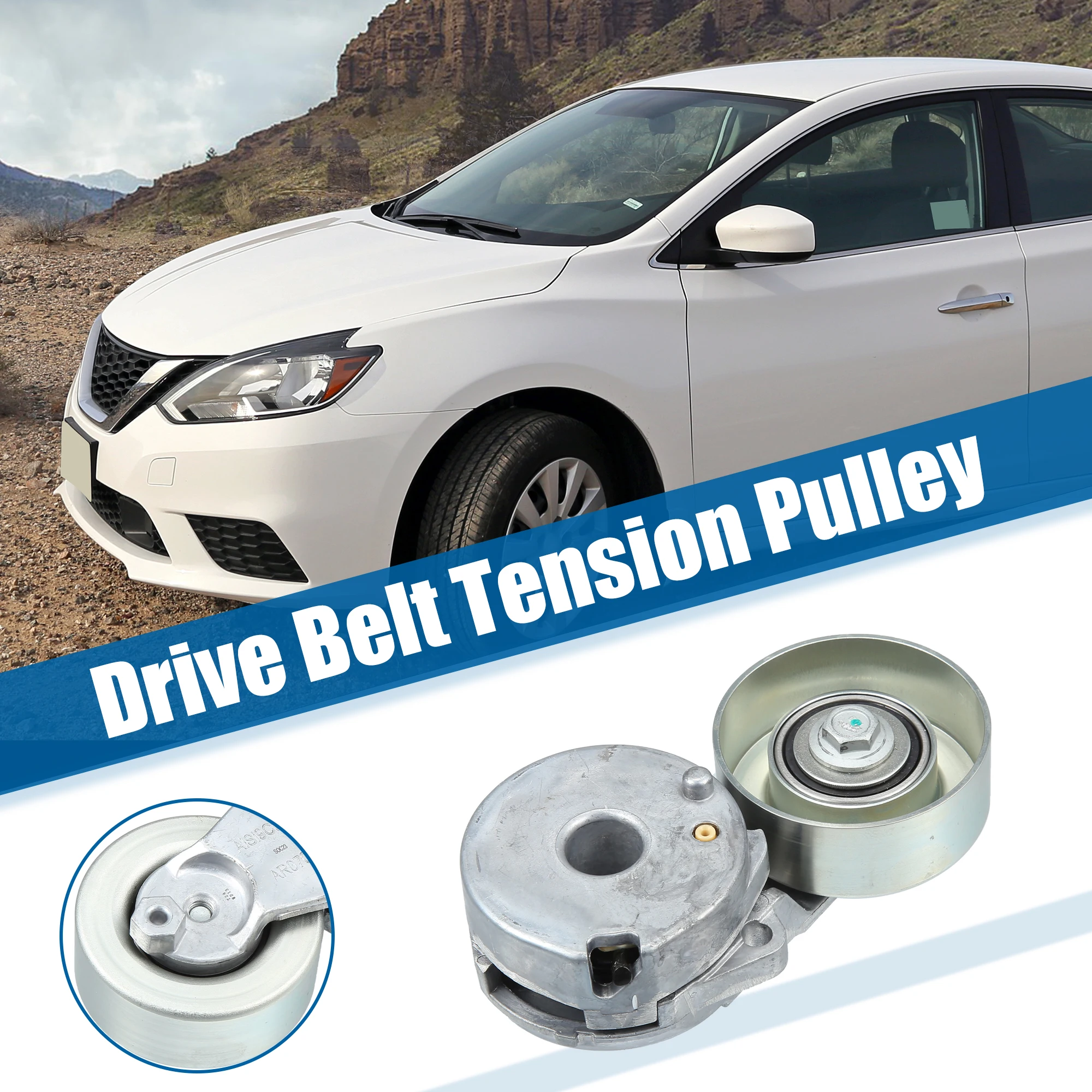 UXCELL Car Serpentine Tensioner Assembly for Nissan Versa S SL 1.8L L4 - Gas 2007 2008
UXCELL Car Serpentine Tensioner Assembly for Nissan Versa S SL 1.8L L4 - Gas 2007 2008