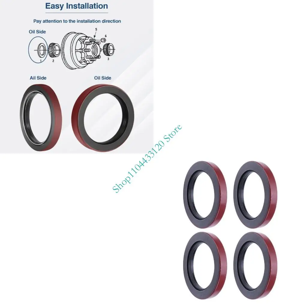 0XXD Multiple Purpose Trailer Shaft Seal Heavy Duty Rubber Composition Resists Deformation Under Intense Pressure for 10K
0XXD Multiple Purpose Trailer Shaft Seal Heavy Duty Rubber Composition Resists Deformation Under Intense Pressure for 10K