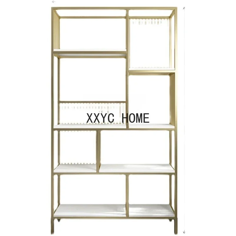 Nordic Boekenplank Vloer Plank Vitrinekast Woonkamer Golden Multi-layer Opslag Moderne Minimalistische
Nordic Boekenplank Vloer Plank Vitrinekast Woonkamer Golden Multi-layer Opslag Moderne Minimalistische