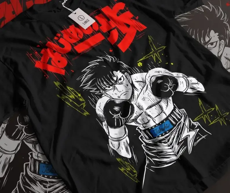 Manga Tshirt, Sport 90s Anime Lovers, Boxing GYM Anime Tshirt, Otaku Ropa, Graphic Anime Unisex Shirt
Manga Tshirt, Sport 90s Anime Lovers, Boxing GYM Anime Tshirt, Otaku Ropa, Graphic Anime Unisex Shirt