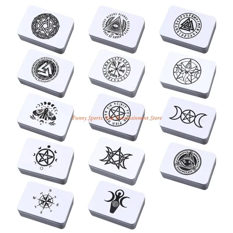 C4DE Rectangle Tarots Box Organizers Playings Card Storage Box Money Coin Carry Box
C4DE Rectangle Tarots Box Organizers Playings Card Storage Box Money Coin Carry Box