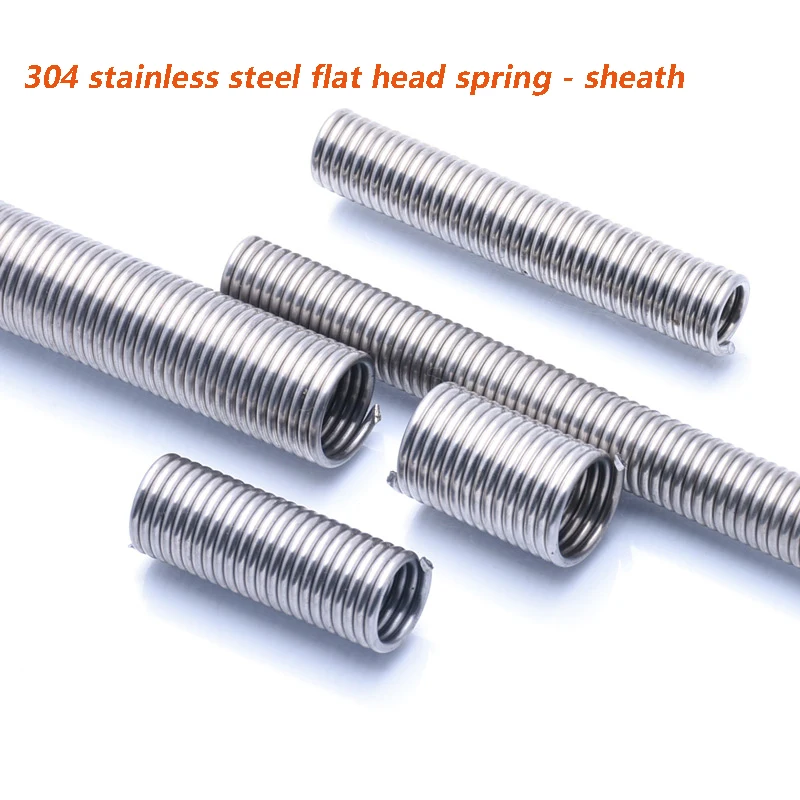 Wire Dia1.5-2.0mm No Hook Stainless Steel Tension Spring Pullback Draught Extension Spiral Stretching Spring OD6-12mm L 15-120mm
Wire Dia1.5-2.0mm No Hook Stainless Steel Tension Spring Pullback Draught Extension Spiral Stretching Spring OD6-12mm L 15-120mm