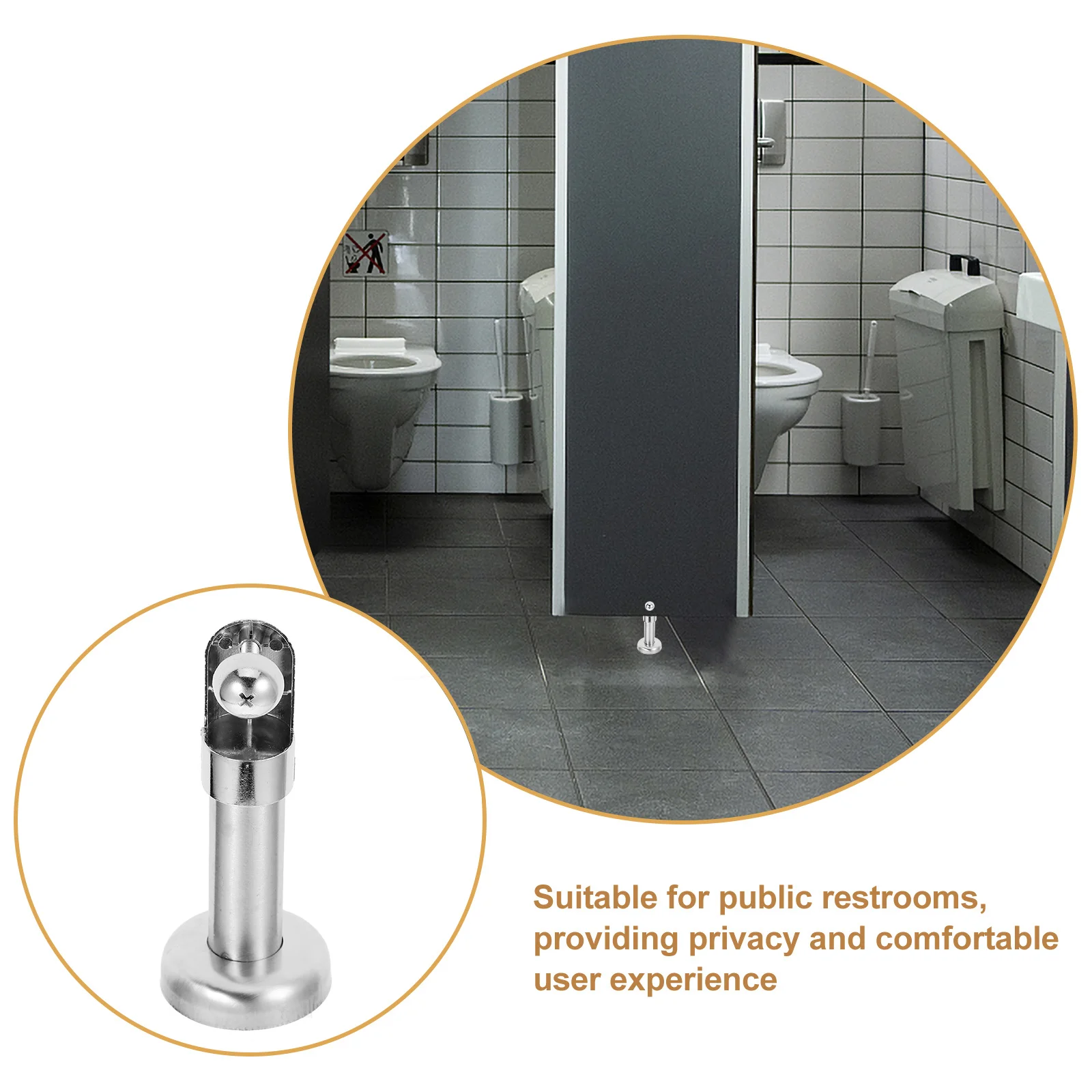 4pcs Stainless Toilet Partition Support Foot Public Restroom Partition Accessory Restroom Bracket Durable Bathroom Hardware
4pcs Stainless Toilet Partition Support Foot Public Restroom Partition Accessory Restroom Bracket Durable Bathroom Hardware