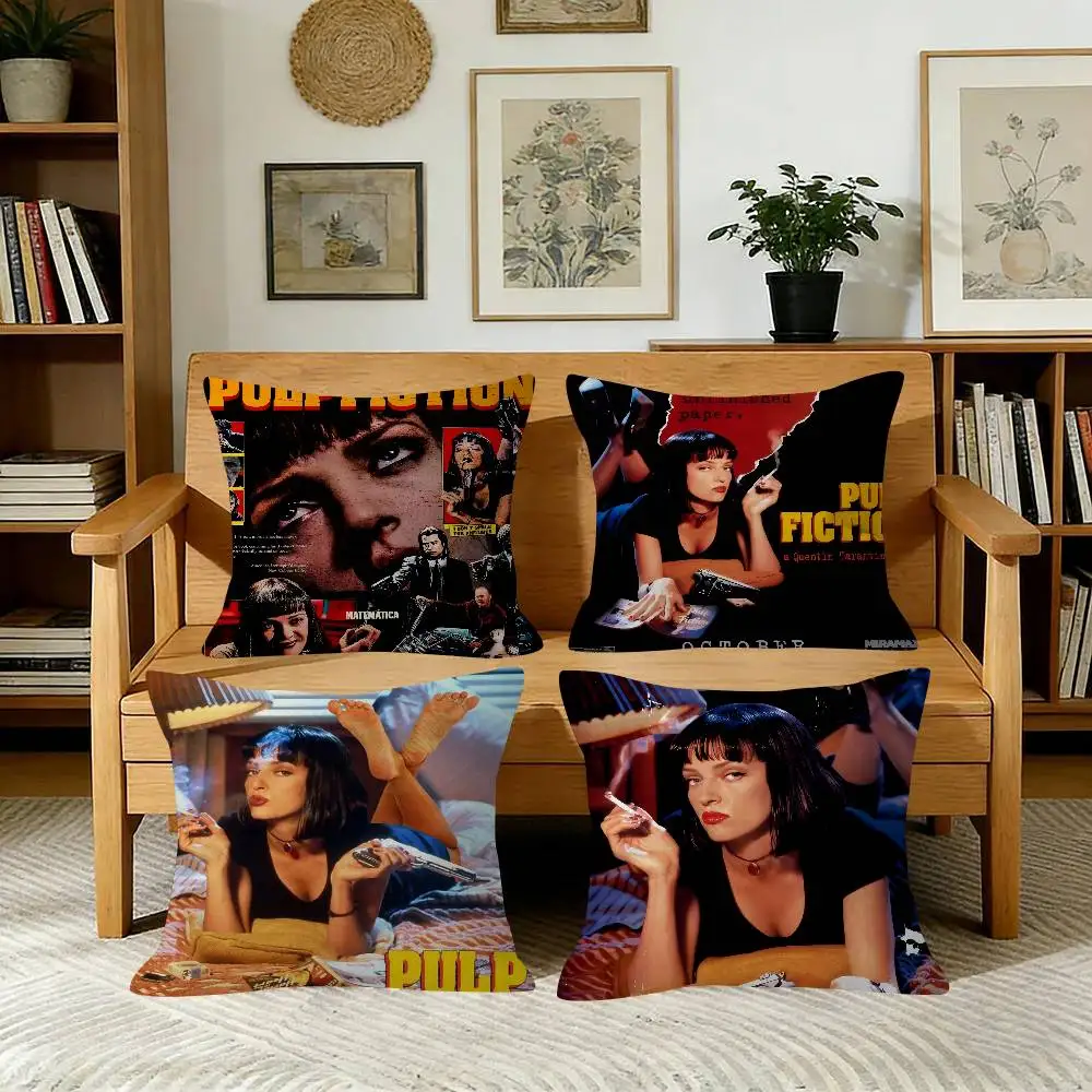 Movie Pulp Fiction Pillow Covers Cartoon Sofa Decorative Home Double-sided Printing Short Plush Cute Cushion Cover
Movie Pulp Fiction Pillow Covers Cartoon Sofa Decorative Home Double-sided Printing Short Plush Cute Cushion Cover