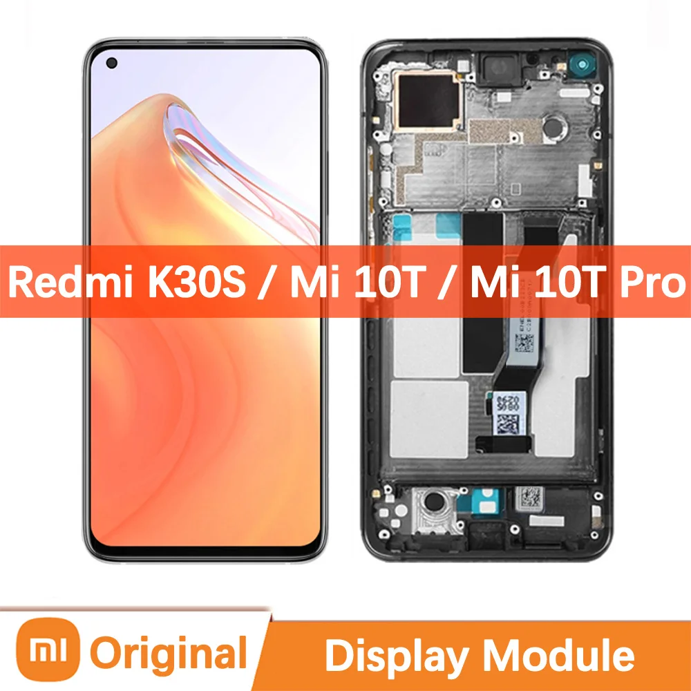 Оригинальный ЖК-дисплей 6,67 дюйма для Xiaomi Redmi K30S, сенсорный экран с цифровым преобразователем в сборе, M2007J3SC, M2007J3SY, M2007J3SG, Mi 10T Pro, фотография
Оригинальный ЖК-дисплей 6,67 дюйма для Xiaomi Redmi K30S, сенсорный экран с цифровым преобразователем в сборе, M2007J3SC, M2007J3SY, M2007J3SG, Mi 10T Pro, фотография