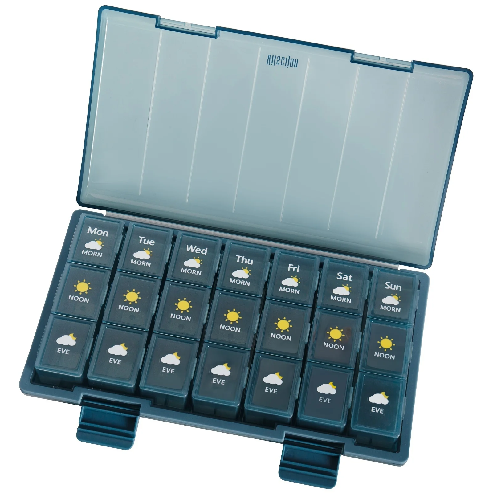 1pc 21 Or 28 Compartment Pill Box, 7 Day Portable Travel Pill Box For Or Travelling
1pc 21 Or 28 Compartment Pill Box, 7 Day Portable Travel Pill Box For Or Travelling