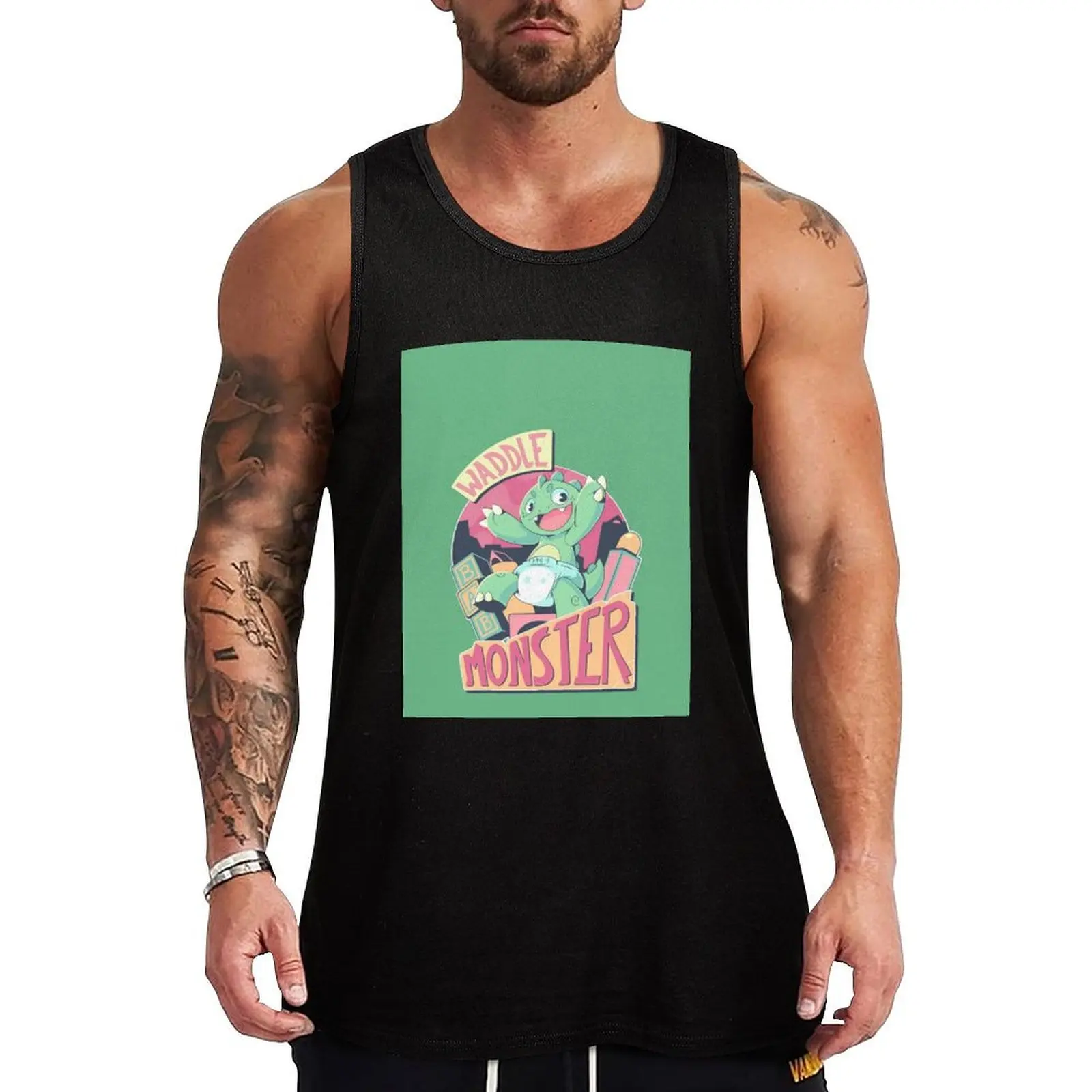 Waddle Monster Tank Top Men's clothes luxury style sleeveless man shirts Men's clothes
Waddle Monster Tank Top Men's clothes luxury style sleeveless man shirts Men's clothes