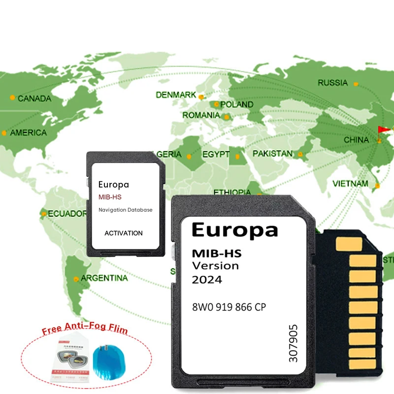 MIB-HS Navigations Update Map for Audi A345 S345 RS345 Q25 SQ25 RSQ25 Car Europe UK maps 2024 SD Card 8W0 919 866 CP Sat Nav
MIB-HS Navigations Update Map for Audi A345 S345 RS345 Q25 SQ25 RSQ25 Car Europe UK maps 2024 SD Card 8W0 919 866 CP Sat Nav